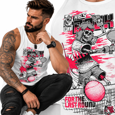 TANK TOP  HORROR TENNIS